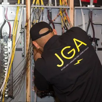 JGA Electric residential EV charging installation