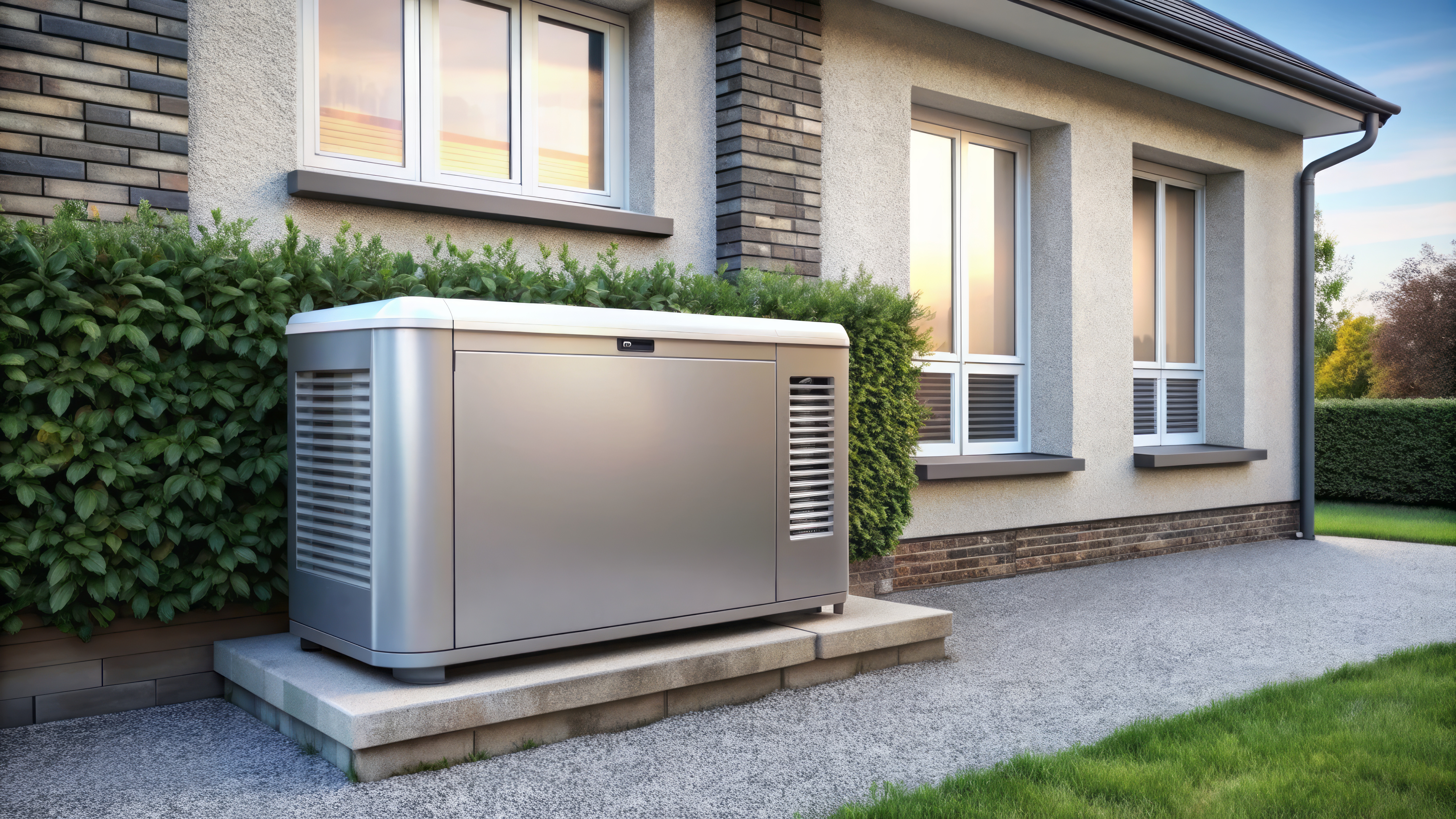 JGA Electric residential generator installation